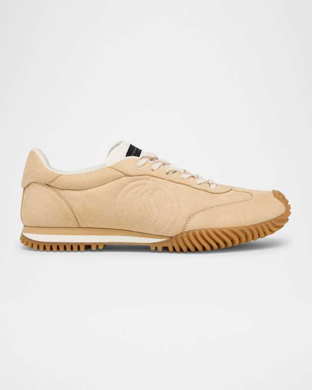 S-Wave Sport Vegan Suede Low-Top Sneakers